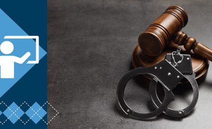 gavel and handcuffs